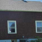 Back side of house